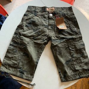 Camo true religion cargo shorts